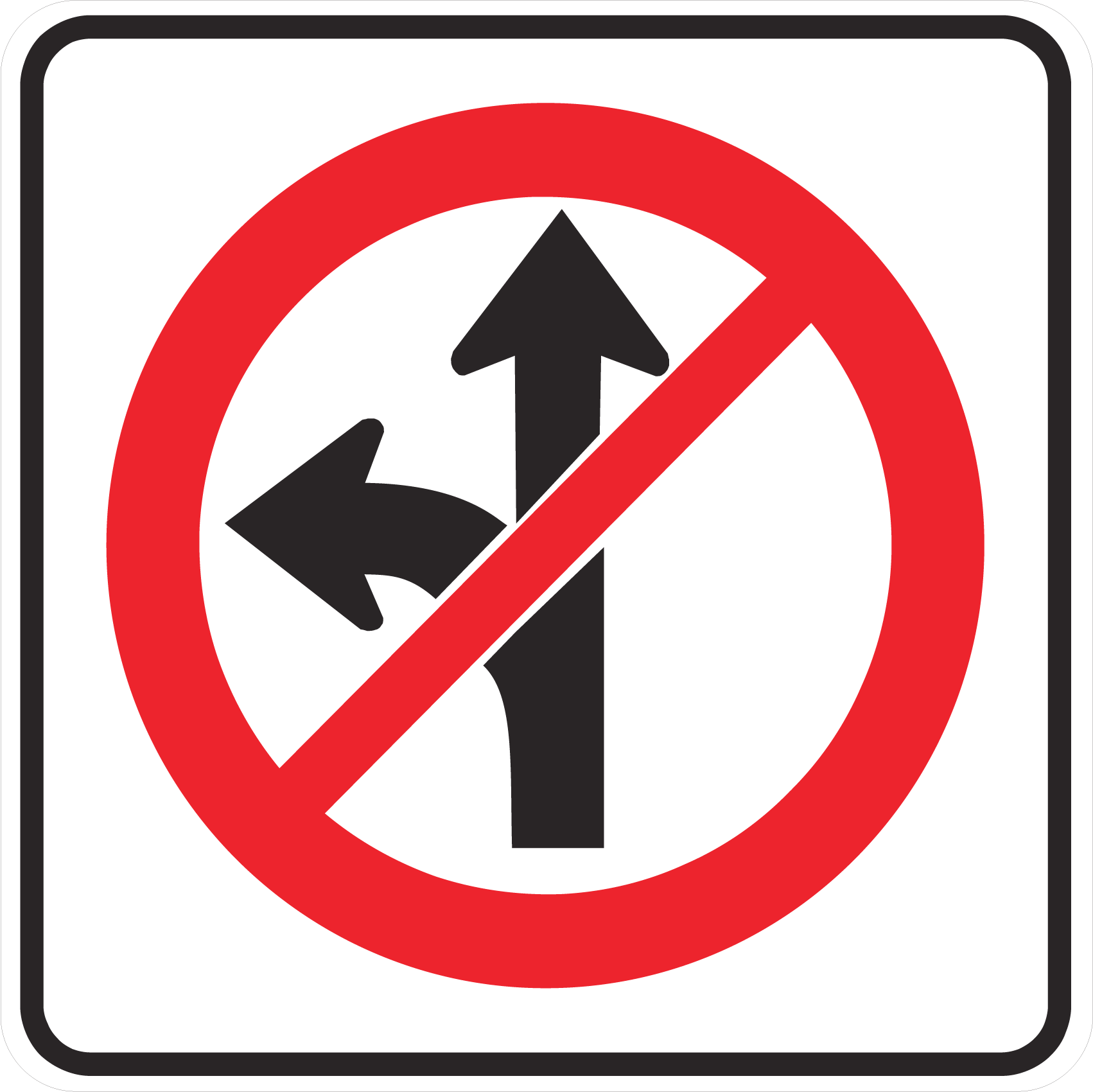 Regulatory Sign 60x60